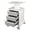 White-3903423, variant on Joreek Mobile Ultrasound Cart with Wheels Medical Cart with 3 Drawers Ultrasound Imaging Scanner Vehicle Rolling Utility for Hospital Office Salon