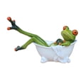 thumbnail image 4 of yuksok Cute Frog Sculpture Gift Artificial Animal Simulation Statue Creative Ornaments, 4 of 9