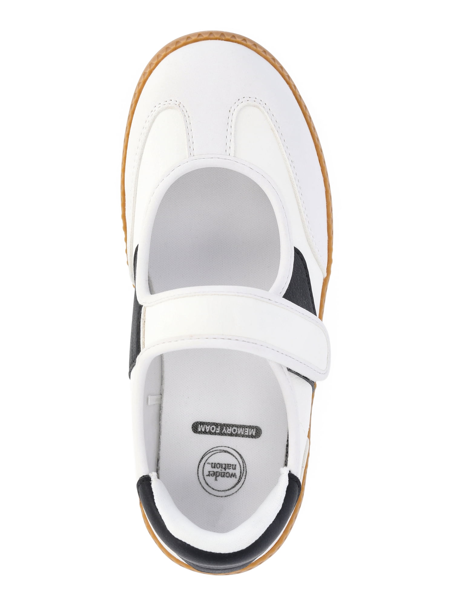 Wonder Nation Toddler, Little, and Big Girls Ballet Sneakers
