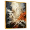thumbnail image 2 of Designart "Simplistic Christian Cross Vision" Christianity Floater Framed Canvas Art Print, 2 of 5
