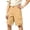 Shorts 30#Khaki, variant on oqasdz Shorts for Boys Elastic Waist Stretchy Solid Color Twill Pants with Multi Pockets for Kids School Daily Wear Bottoms Summer Outdoor