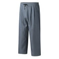 thumbnail image 4 of zuwimk Mens Pants Stretch,Men's Performance Series Extreme Comfort Relaxed Pant Gray,M, 4 of 5