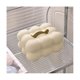thumbnail image 2 of caja de pañuelos con forma de malvavisco para cajón, de cerámica, ligera, de lujo, para el hogar, la sala de estar, la mesa, color blanco, 2 of 5