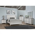 thumbnail image 3 of Coaster Stillwood Farmhouse Wood Queen Sleigh Panel Bed Gray, 3 of 7