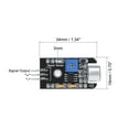 thumbnail image 2 of Uxcell Microphone Sound Sensor Voice Detector Module with Analog Out for DIY Projects Black 1pcs, 2 of 2