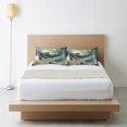 thumbnail image 6 of Yayeee Pillowcase Standard Size Set of 2 Satin Wrinkle Resistant Pillow Case, Beige Floating Whale, 6 of 7