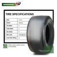 thumbnail image 3 of Set of 2 11x4-5 Zero Turn Lawn Mower Utility Cart Turf Tires 11x4x5 /4 ply - 13204, 3 of 6