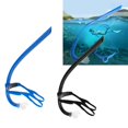 thumbnail image 1 of 2 Establezca El Esnórquel La Natación Vuelta Al Nadador Entrenamiento Buceo Snorkel Respirar Tubo Con Una Cómoda Boquilla De Silicona Y Correa De Cabe Baoblaze Snorkel de natación de estilo libre, 1 of 7