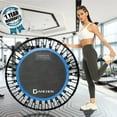 thumbnail image 3 of Darchen 450 lbs Mini Trampoline for Adults, Indoor Small Rebounder Exercise Trampoline for Workout Fitness for Quiet and Safely Cushioned Bounce, [40 Inch], 3 of 9