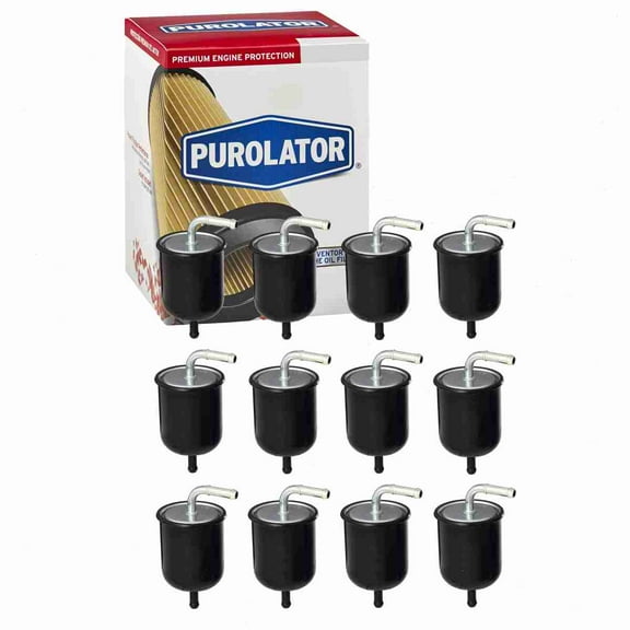 12 pc Purolator F44663 Fuel Filters for 0-450-905-935 043-0948 16400-10Y00 16400-53J10 16400-72L00 16400-72L01 16400-72L02 16400-72L03 16400-72L04 16400-72L05 16400-72L10 16400-72L15 16400-9E000
