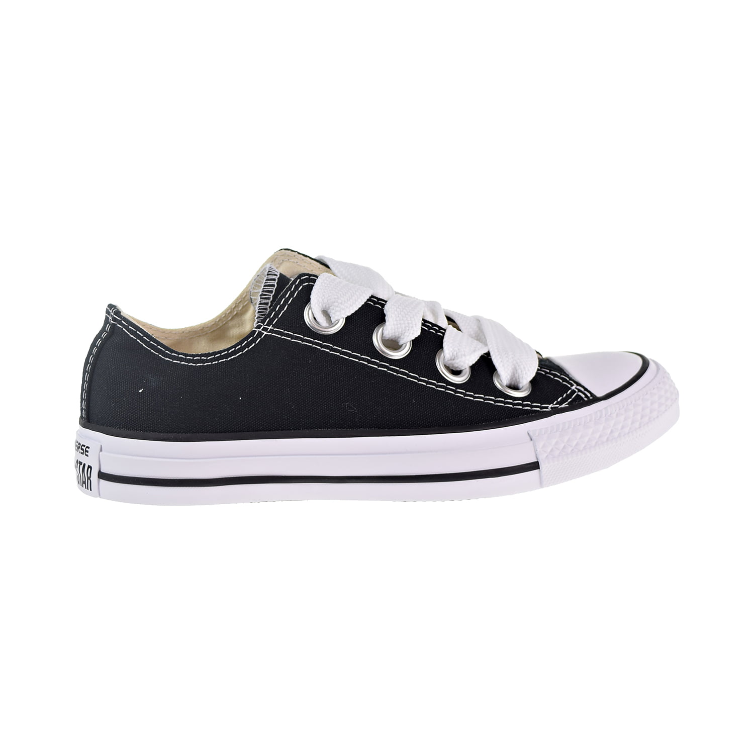 Converse Chuck Taylor All Star Big Eyelets Ox Women's Shoes Black-Natural-White  559936c 