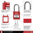 thumbnail image 4 of TRADESAFE Lockout Tagout Kit, Lockout Kit 13 Pcs, 2 Keys per Lock for Electrical Safety Lockout, 4 of 9