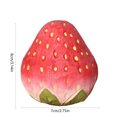 thumbnail image 4 of Charming Woodcarving Strawberry Ornaments - Handmade Desktop Decor for Any Room, 4 of 6