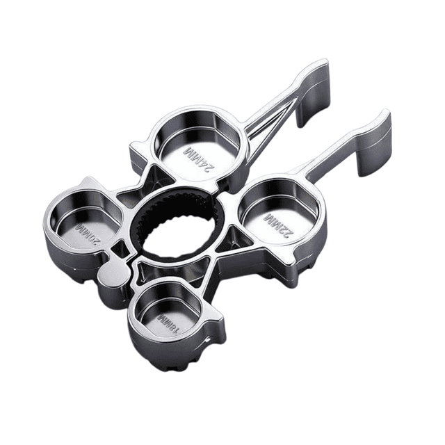 In 1 Faucet — Electroplated Finish Suitable For Wet And High Humidity Installation Environments
