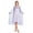 Purple, variant on Women's Satin 2 Piece Robe and Nightgown Set