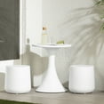 thumbnail image 1 of Ensemble table et bancs bistro, fini Blanc, collection Dalya de Meubles South Shore, 1 of 12