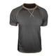 thumbnail image 4 of Ceisia Men's Fall/Winter Gift Casual Solid Color Round/Crew Neck Short Sleeve Top - Comfortable Daily Outdoor Wear, 4 of 7