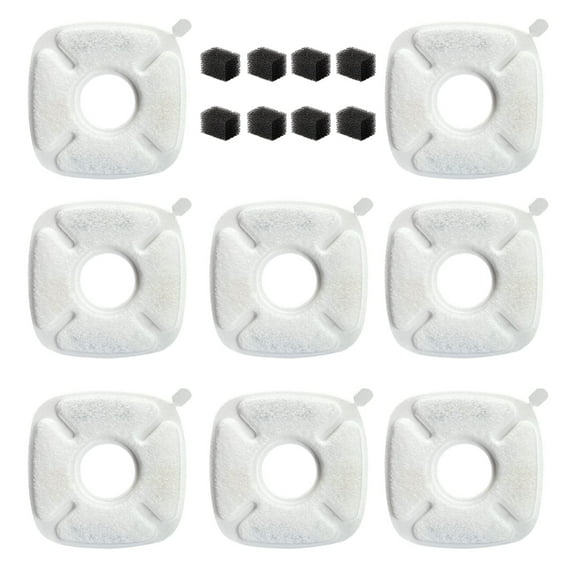 Water Fountain Replacement Fountain 95oz/2.8L Replaced Filter for Pet Drinking Fountain