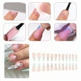 thumbnail image 6 of RAGUPEL 24Pcs Glue on Nails for Women,Crystal Embellished Stiletto Press on Nails,Gold Sequins Stick on Nails for Women,Nail Tips Square for Daily Life,Dating,Party,Taking Pictures,Style2, 6 of 7