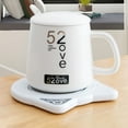 thumbnail image 4 of Water Heating Plate Cartoon USB Portable Coffee Cup Heater Electric Cup Warmer, 4 of 10