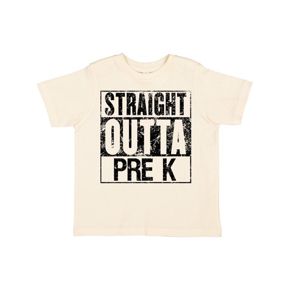 Inktastic Straight Outta Pre-k Boys or Girls Toddler T-Shirt