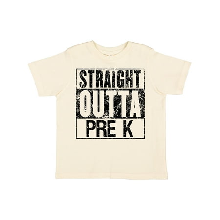 

Inktastic Straight Outta Pre-K Gift Toddler Boy or Toddler Girl T-Shirt