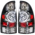 thumbnail image 2 of LABLT 8156004160 Juego de Luces Traseras Repuesto para Toyota Tacoma 2005-2015 Estilo Tuning Negro Transparente, 2 of 7
