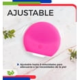 thumbnail image 3 of Cepillo Facial De Silicona Eléctrico Recargable Slim Company Limpiador Facial Exfoliante Y Masajeador Para Piel Modelo Rosa, 3 of 4