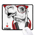 thumbnail image 1 of Camel Headset Rock Music Painting Mousepad Stitched Edge Mat Rubber Gang Pad, 1 of 2