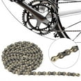 thumbnail image 1 of VGEBY Alliage d'Aluminium Chaîne Demi-Vide, Chaîne de Vélo, Accessoire Cyclisme, 1 of 8