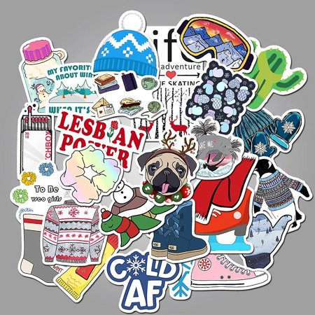 50 Spoof Characters Green Leaf Doodle Stickers50 Spoof Characters Green ...