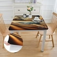 thumbnail image 2 of ONETECH Beach Scene Square Tablecloth Great for Home Kitchen/Parties/Holiday Dinner 100% Polyester Fiber 40*40, 2 of 8