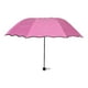 thumbnail image 1 of Paraguas plegable japonés con protección UV, color rosa, compacto y portátil, resistente al viento e irrompible, ideal para mochila o bolso, 1 of 7