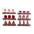 thumbnail image 2 of Velas Navideñas Decorativas con Diseños Festivos y Piñas (Paquete de 3) - Ideal para Decoración de Hoteles y Restaurantes, 2 of 5
