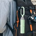 thumbnail image 4 of 2025 NEW Reflective Strip Umbrella With Novelty Carabiner Handle Travel Umbrellas For Rain Windproof Compact Small Folding Umbrella For Travel Automatic Open Close 8 Ribs Men Women Small Umbrella, 4 of 4