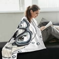 thumbnail image 2 of Qxltty Cartoon White Labrador Soft Cozy Fluffy Blankets for Couch Sofa Chair Bed Camping Picnic Travel Lightweight Bed 50×60inch, 2 of 7