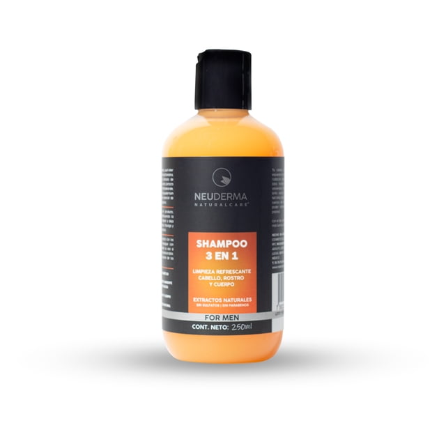 Shampoo 3 en 1 con Papaya, Aloe Vera, Nopal 250ml