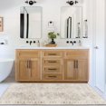 thumbnail image 3 of ReaLife Rugs Machine Washable Area Rug Runner - Living Room Bedroom Bathroom Kitchen Entryway Office - Padded Low Pile Stain Resi, 3 of 12
