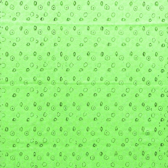 Ahgly Company Indoor Square Solid Green Modern Area Rugs, 7' Square