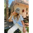thumbnail image 2 of Gorro Funky Junque Cute Camo para mujer, malla desgastada, camionero, 2 of 8