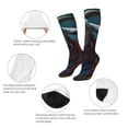 thumbnail image 3 of Honeii Surrealist Goat Print Long Socks,Novelty Design Socks Gift for Men and Women,Crew Socks,Calf Socks, 3 of 6