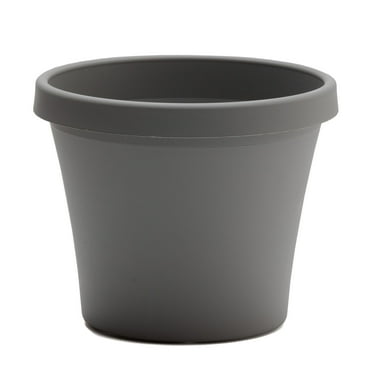 Bloem Terra Pot Planter 14" Charcoal