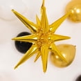 thumbnail image 5 of Efavormart 5 Pack Large Metallic Gold 14-Point Star Explosion Foil Balloons, 27" Fireworks Starburst Shaped Mylar Party Balloons, 5 of 11