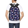thumbnail image 5 of Balery Lama in Space Backpack for Men and Women - Durable 600D Oxford Cloth -Large Capacity, Water-Resistant School, Travel, and Hiking Bag, 5 of 7