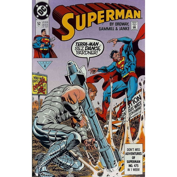 Superman (2nd Series) #52 VF ; DC Comic Book