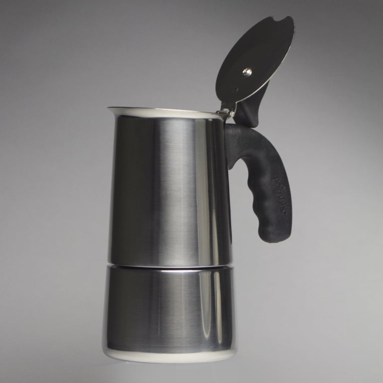 Primula Stainless Steel 4 Cup Stovetop Espresso Maker, Polished
