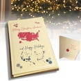 2025 Christmas Greetings Card,Merry Christmas America Card, Patriotic
