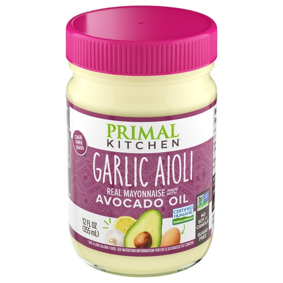 Primal Kitchen Garlic Aioli Mayo 12 oz