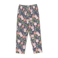 thumbnail image 4 of Haiem Pigs 1 Women's Pajama Pants Ultra Lightweight Pjs Bottoms Sleepwear Bottom Pants With Pocket Drawstring-X-Large, 4 of 7