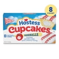 thumbnail image 3 of Hostess Cupcakes Baseballs, Limited Edition Frosted Golden Snack Cakes, 12.7 oz Box (8 Cupcakes), 3 of 13